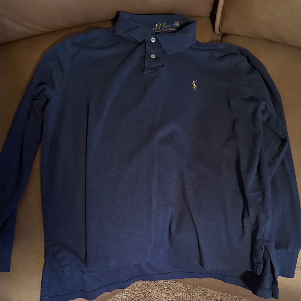 Polo by Ralph Lauren Men's Navy Polo Shirt